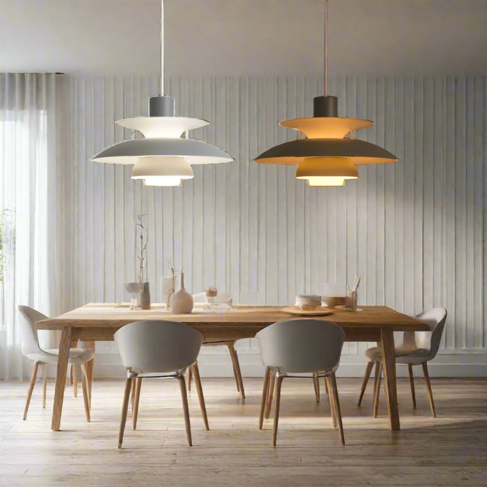 Plafonnier LED rond – Dimmable – Blanc chaud