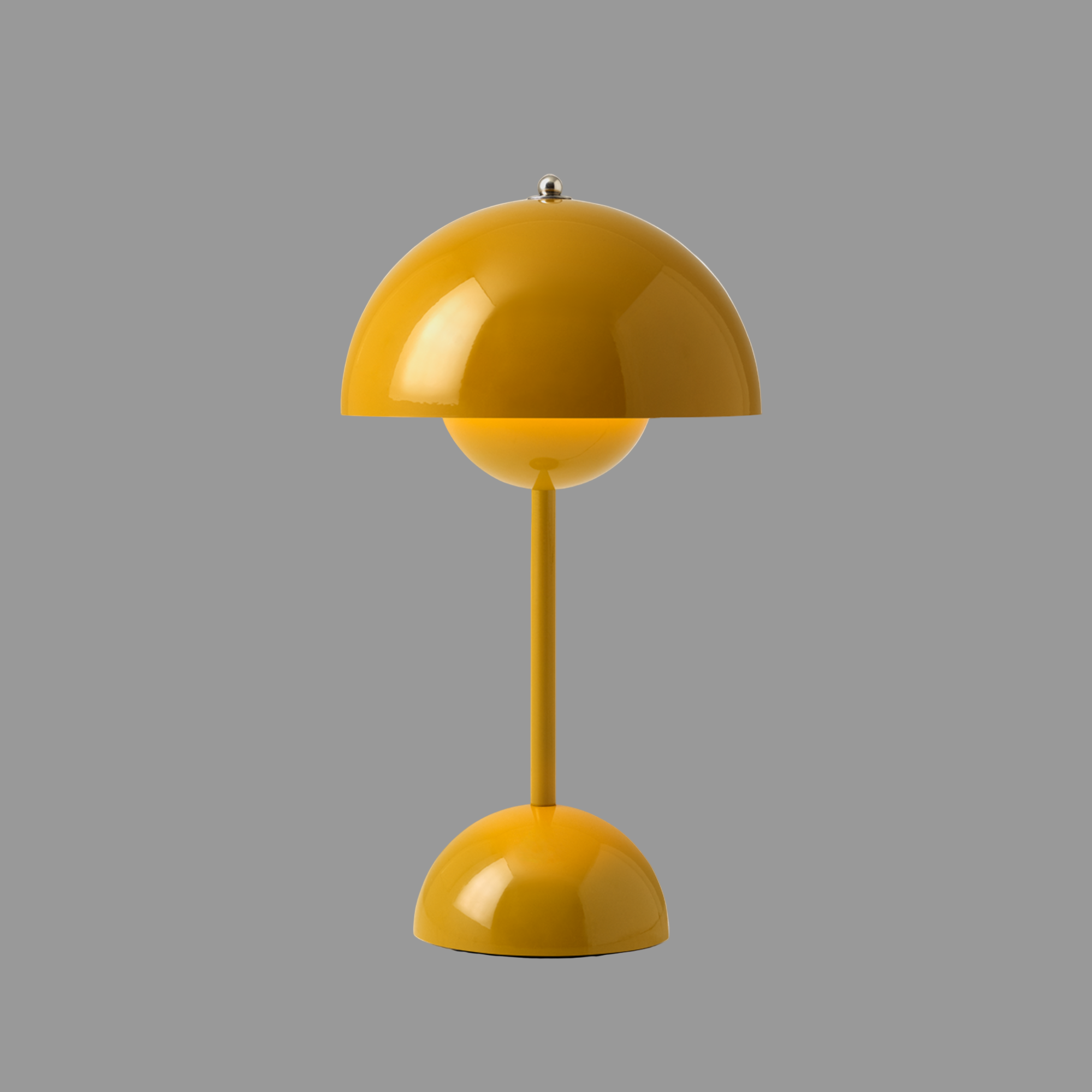 AuroraGlo – Lampe de table LED sans fil – Design moderne – Flowerpot V2 – 3 niveaux de luminosité