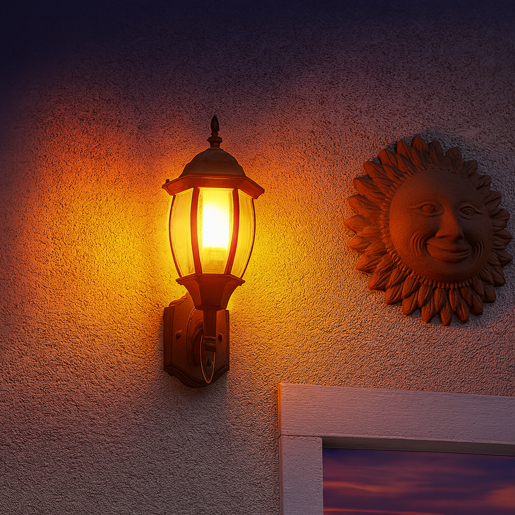 Maison Elvion – Ampoule LED effet flamme – Éclairage décoratif à flamme dynamique – 9W 750 lumens – Culot standard – Ambiance chaleureuse pour Halloween et la décoration intérieure