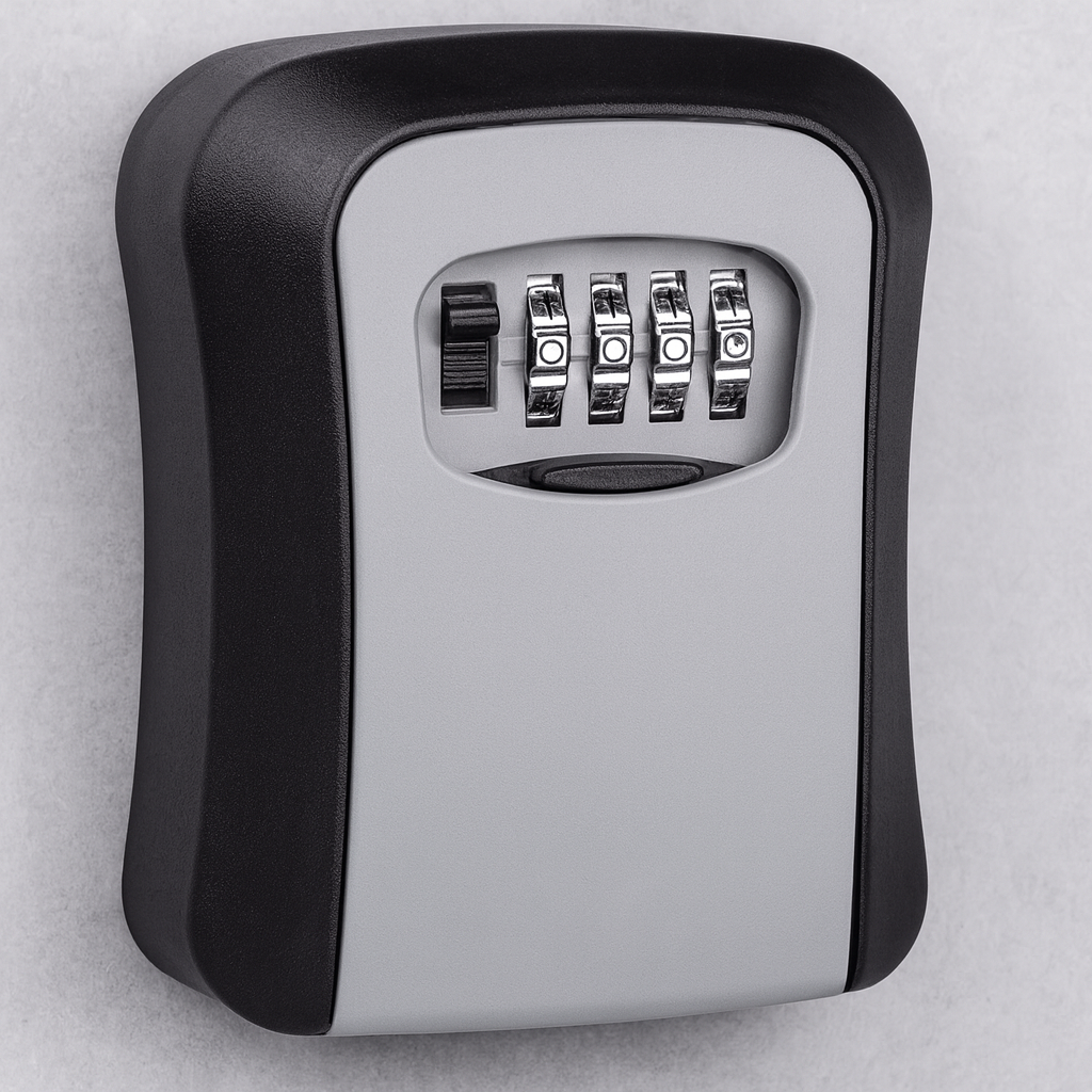 Maison Elvion – Boîte à clés sécurisée à combinaison – Coffre de rangement résistant aux intempéries – Solution pratique pour clés de secours à domicile ou au bureau