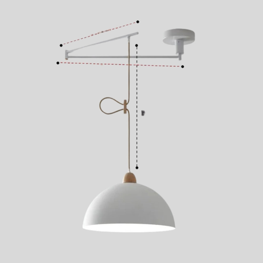 Contemporarygleam – Luminaire réglable moderne – Applique ou plafonnier – Métal – Noir
