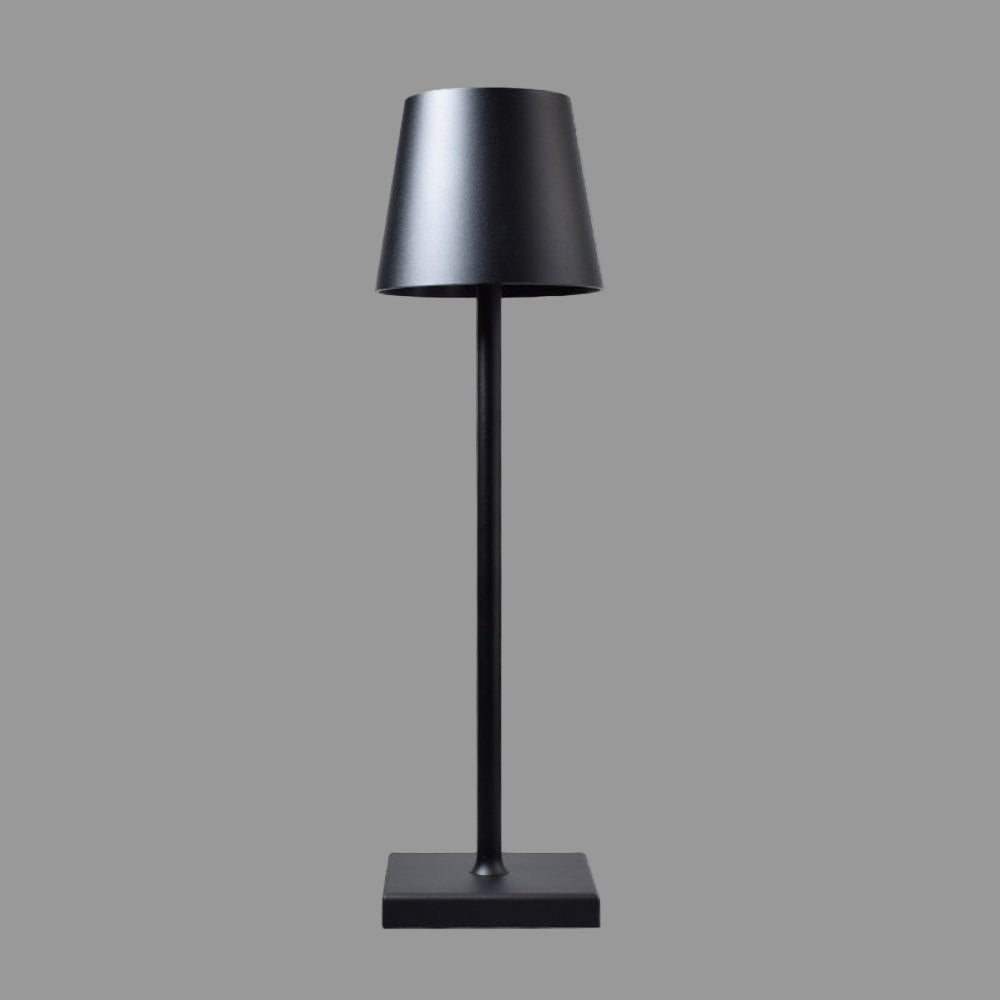 NORDIA – Lampe de table LED sans fil rechargeable – Métal – Design scandinave – 3 niveaux de luminosité