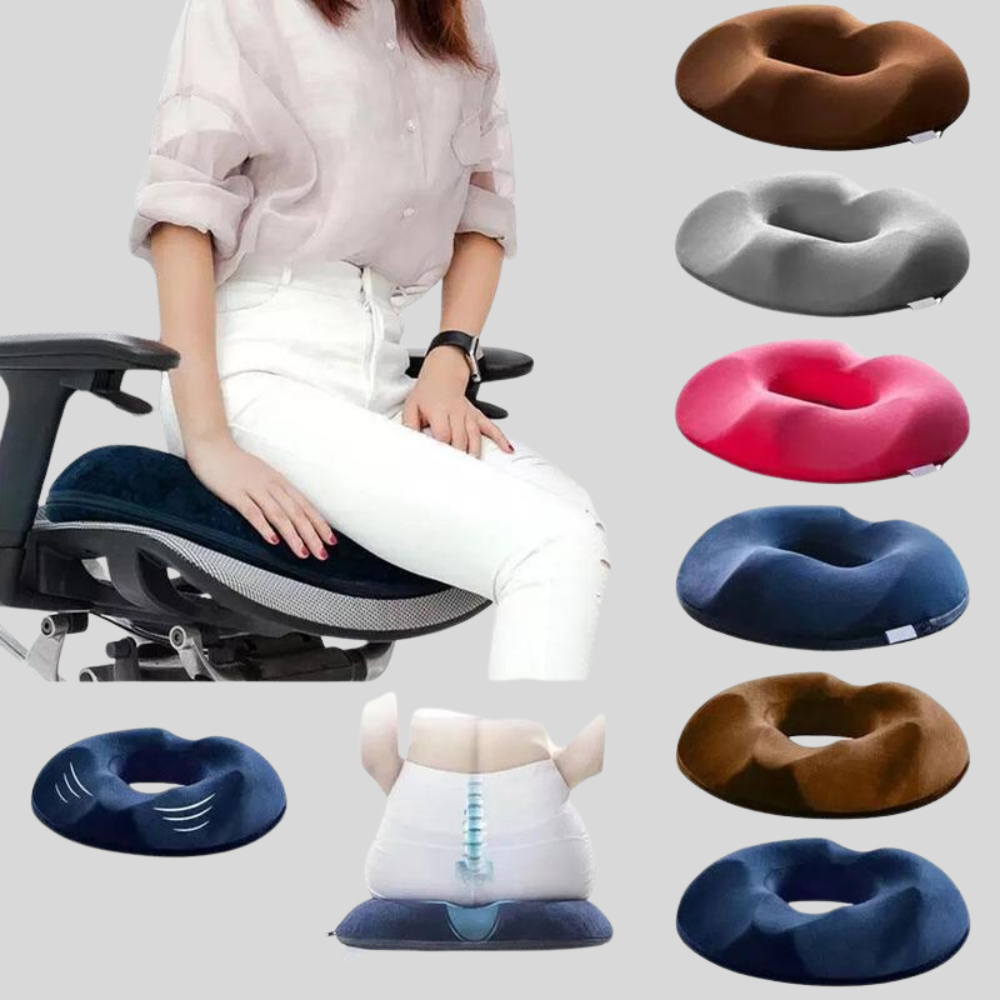 ReliefCushion – Coussin pour hémorroïdes et coccyx – Soulagement de la douleur