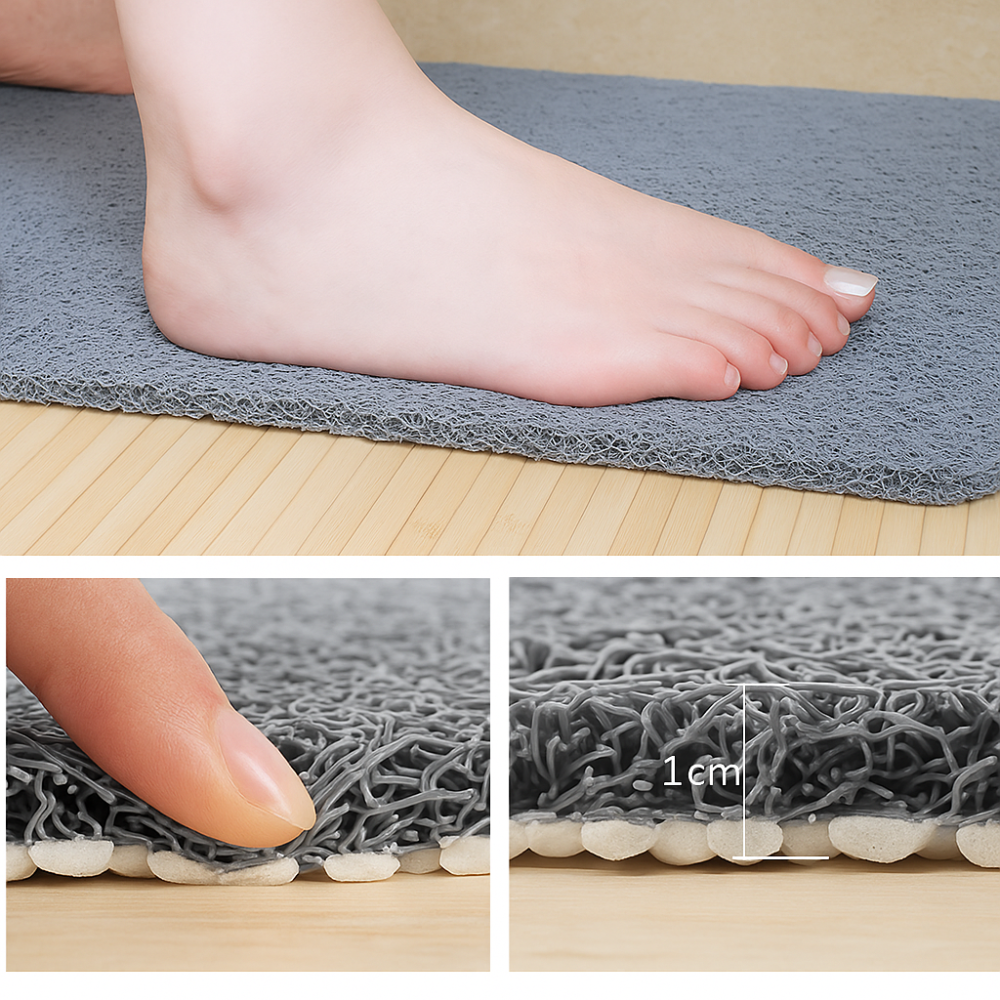 Sororia – Tapis de douche antidérapant – Surface douce et séchage rapide – Confort optimal et sécurité au quotidien