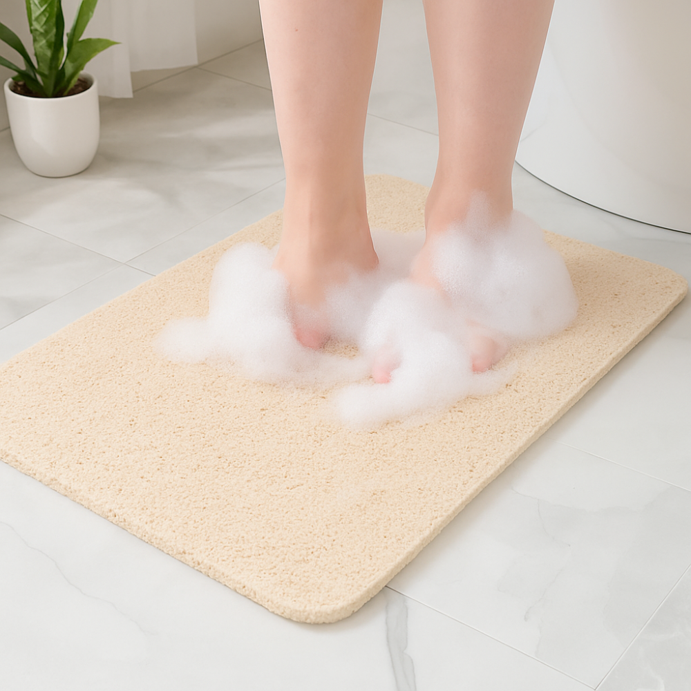 Sororia – Tapis de douche antidérapant – Surface douce et séchage rapide – Confort optimal et sécurité au quotidien