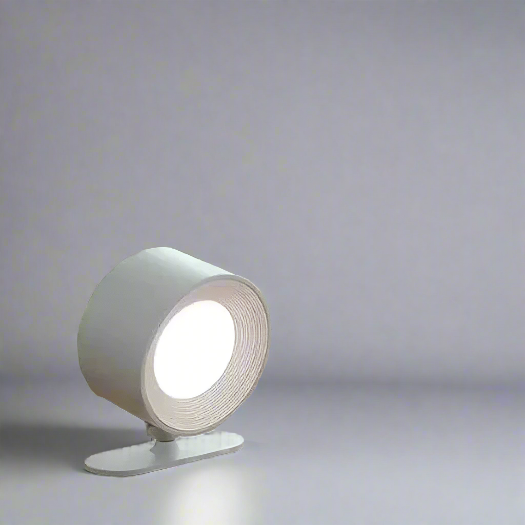 Applique murale LED sans fil – Magnétique – Blanc – 7,5 × 4,5 cm