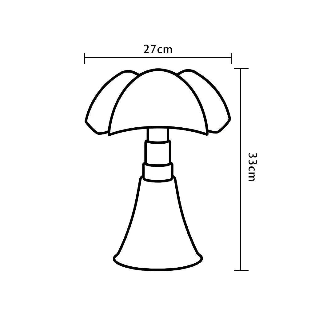 Lampe de table LED décorative – Abat-jour en forme de fleur – Design moderne en aluminium et acrylique – Interrupteur sur câble – Lumière 4000K blanche neutre