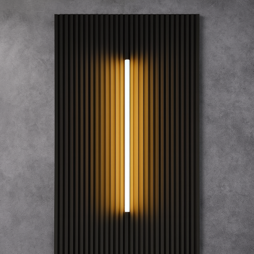 Applique murale LED intérieure – Barre longue 100 cm – Aluminium et acrylique – Blanc – 3 températures de couleur