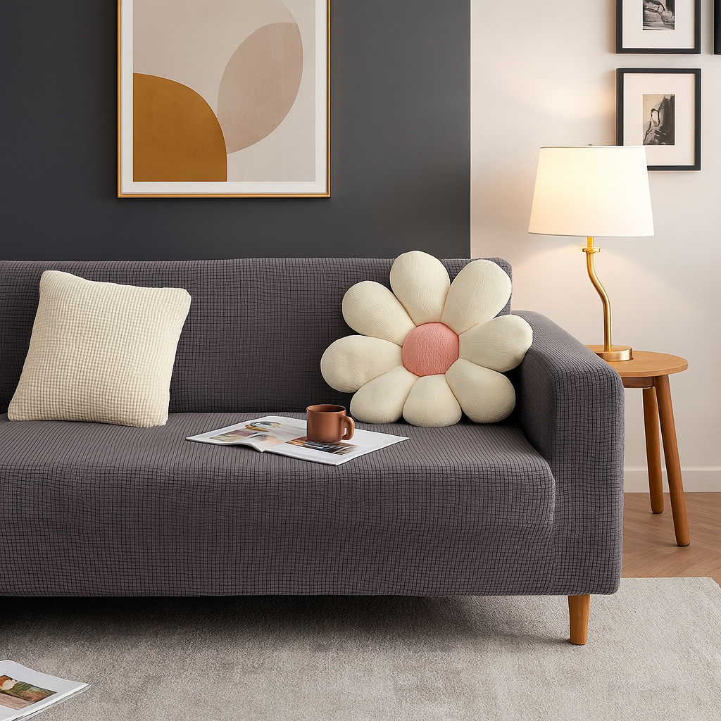 Sofina - Housse extensible pour canapé – Ajustement universel – Protection antidérapante – Plusieurs couleurs disponibles – Installation facile
