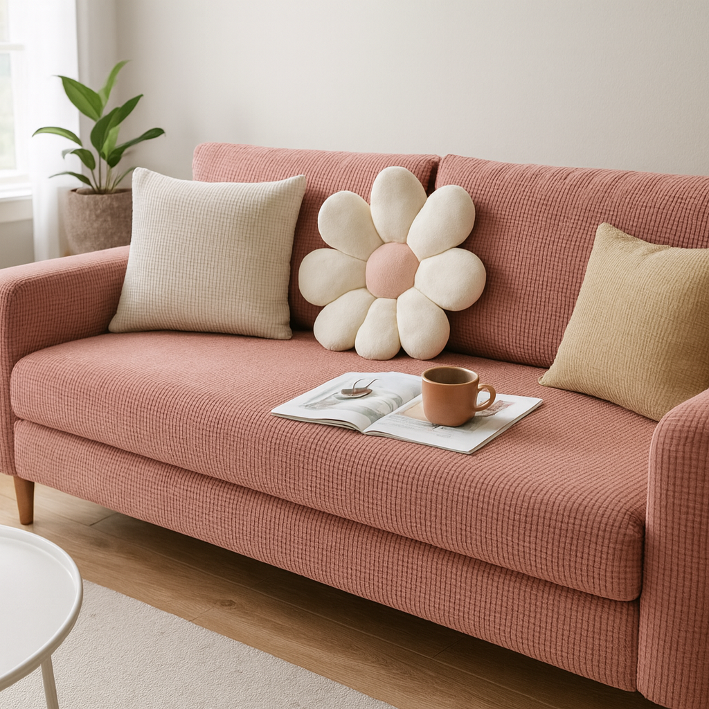 Sofina - Housse extensible pour canapé – Ajustement universel – Protection antidérapante – Plusieurs couleurs disponibles – Installation facile
