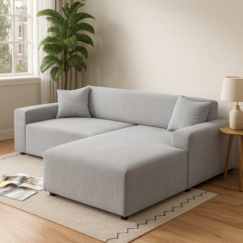 Sofina - Housse extensible pour canapé – Ajustement universel – Protection antidérapante – Plusieurs couleurs disponibles – Installation facile