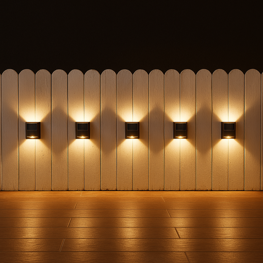 Lampes solaires LED sans fil – Extérieur – Étanches IP65 – Lot de 2/4