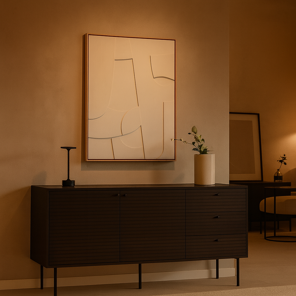 Maison Elvion – Lampe de table LED moderne – Finition or, argent et noir – Commande tactile à 3 niveaux de luminosité – Rechargeable par USB-C – Design en aluminium durable