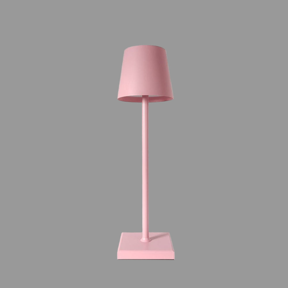 NORDIA – Lampe de table LED sans fil rechargeable – Métal – Design scandinave – 3 niveaux de luminosité