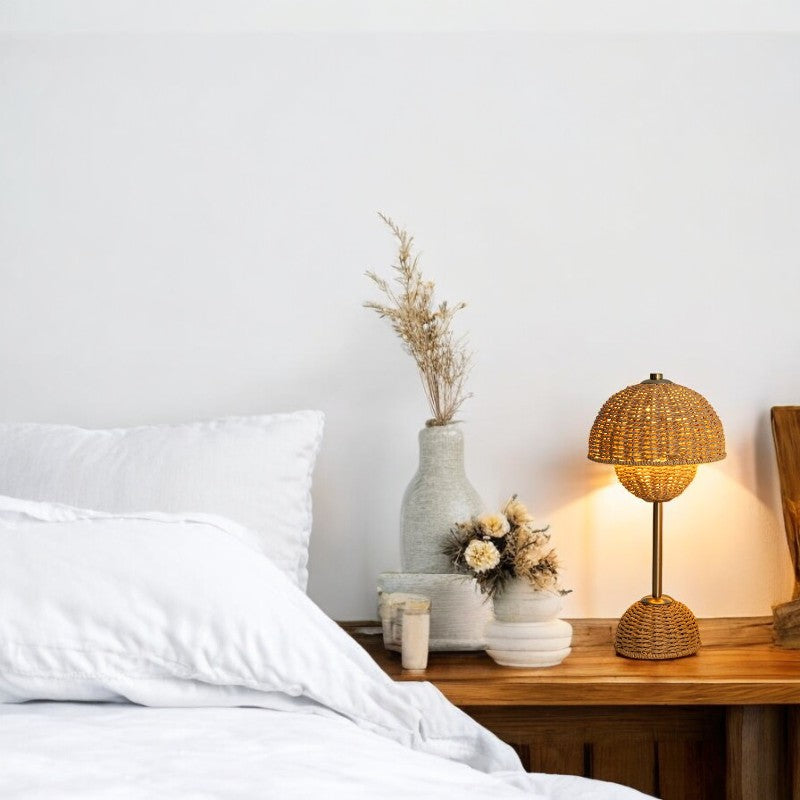Lampe d'ambiance en bambou