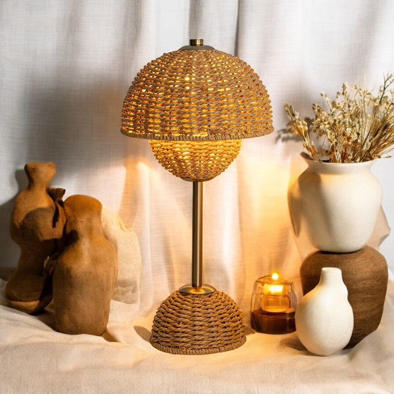 Lampe d'ambiance en bambou
