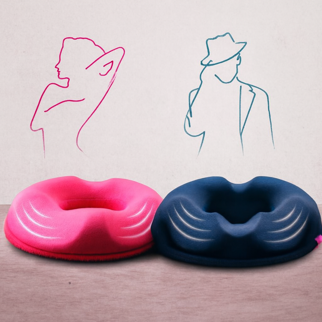 ReliefCushion – Coussin pour hémorroïdes et coccyx – Soulagement de la douleur